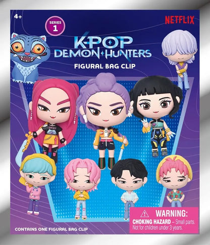 K-Pop Demon Hunters 3D Foam Bag Clip Blind Bag