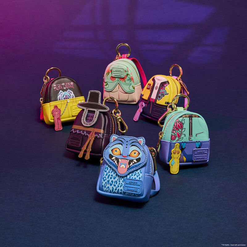 K-Pop Demon Hunters LF Mystery Mini Backpack Keychain Charm Blind box