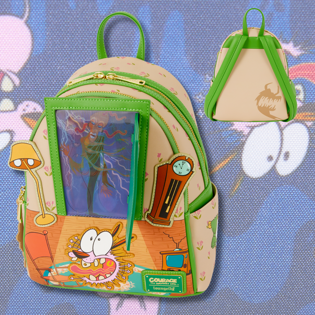 LF Courage The Cowardly Dog Lenticular Mini Backpack