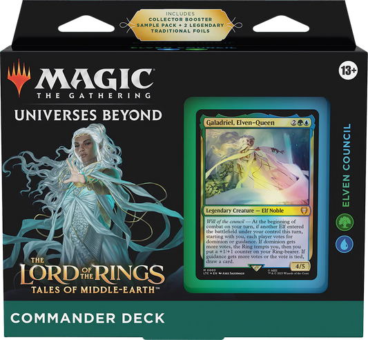 MTG Lord of the Rings Tales of Middle-Earth Commander Deck Elven Council
