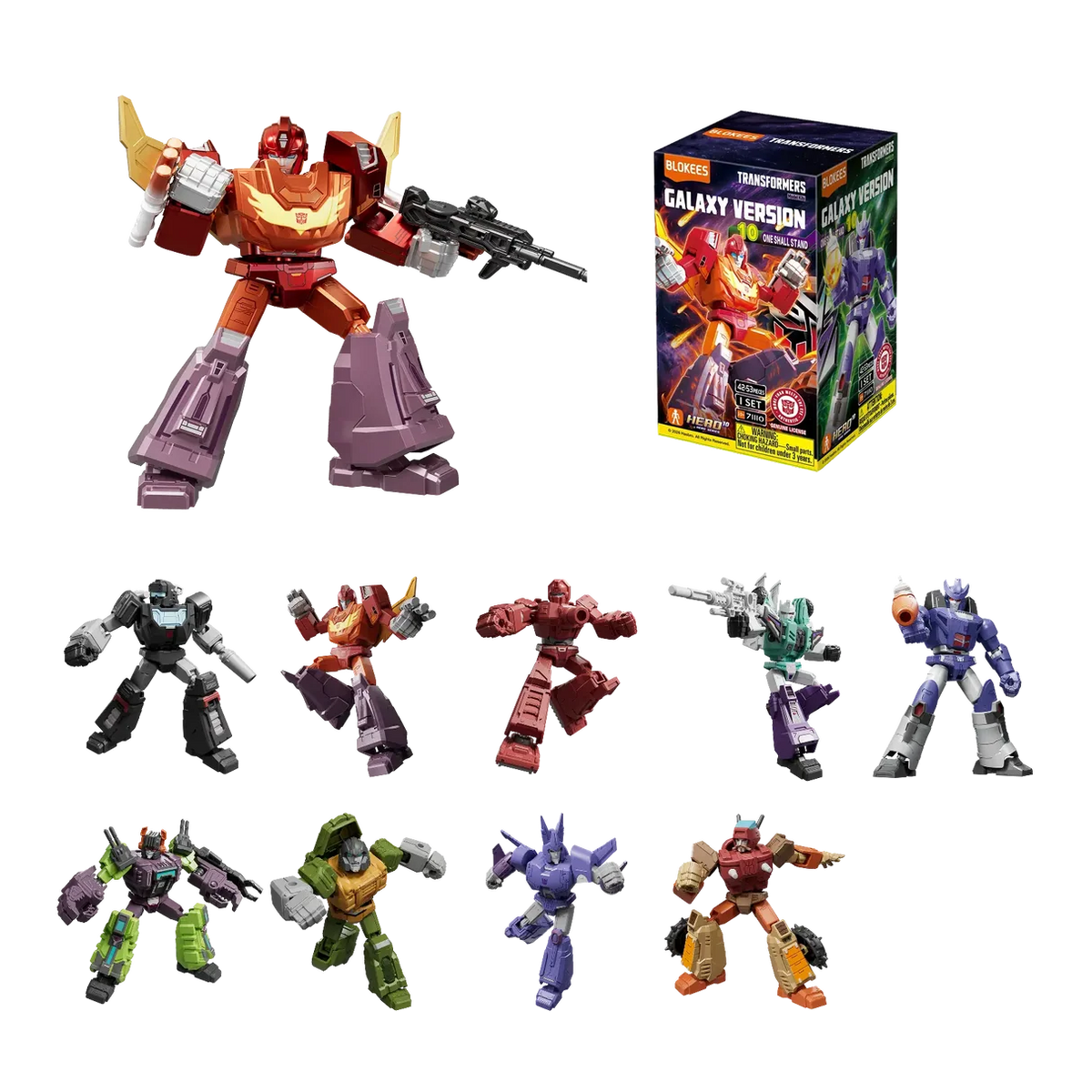 Blokees Transformers Galaxy Version 10 One Shall Stand