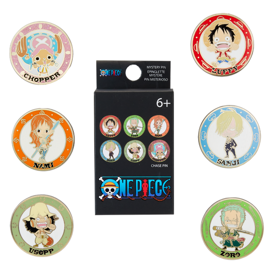 Toei One Piece Chibi LF Blind Box Pins
