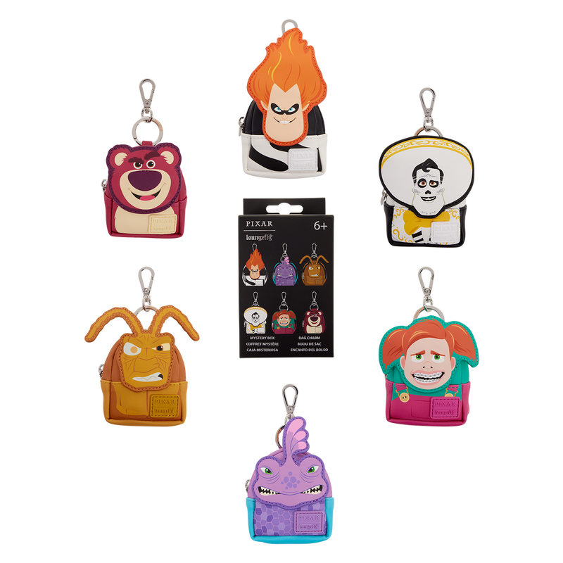 Disney Pixar Rivals LF Mystery Mini Backpack Keychain Charm Blind Box