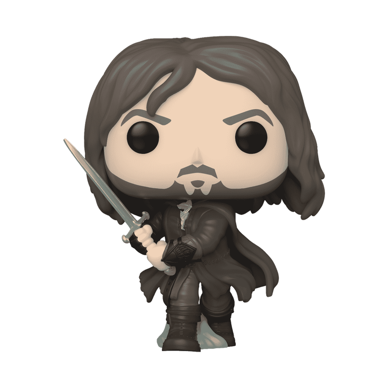 Movies Pop! Vinyl Lord Of The Rings Aragorn Glow in the Dark Exclusive