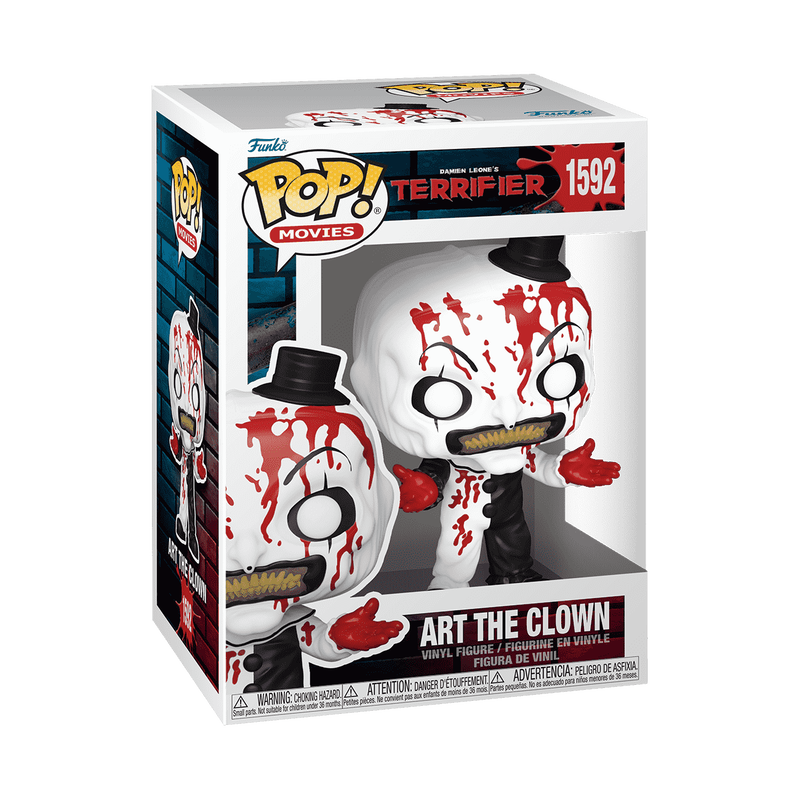 Pop! Terrifier Art The Clown Bloody