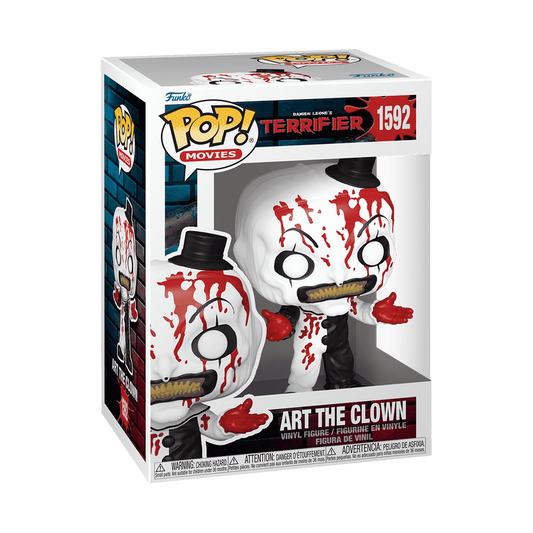 Pop! Terrifier Art The Clown Bloody