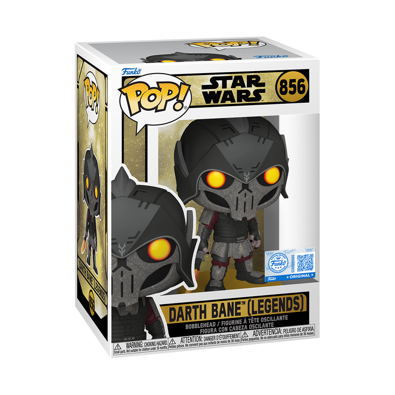 Funko Star Wars Pop Vinyl Star Wars Legends Darth Bane Exclusive
