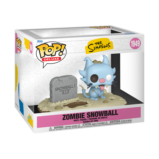 Animation Pop Deluxe Simpsons Zombie Snowball