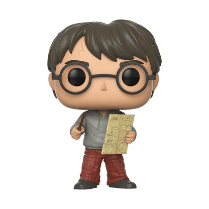Movies Pop! Vinyl Harry Potter Harry with Marauders Map
