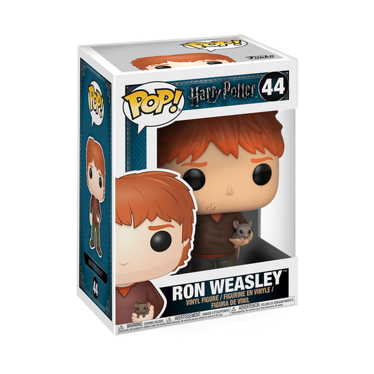 Movies Pop! Vinyl Harry Potter Ron Weasley with Scabbers