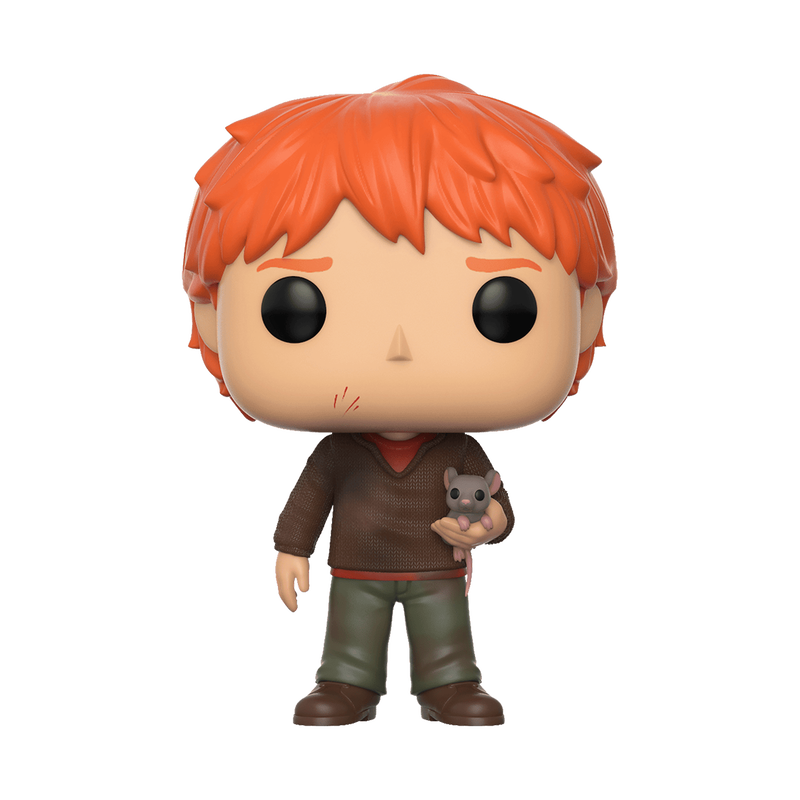 Movies Pop! Vinyl Harry Potter Ron Weasley with Scabbers