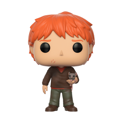 Movies Pop! Vinyl Harry Potter Ron Weasley with Scabbers