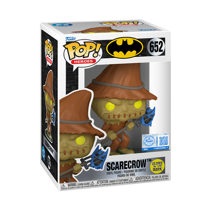 Heroes Pop Vinyl Batman Scarecrow with Pitchfork Glow Exclusive