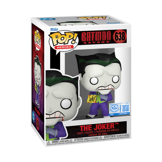 DC Comics Pop! Vinyl The Joker w/Bang Flag Exclusive