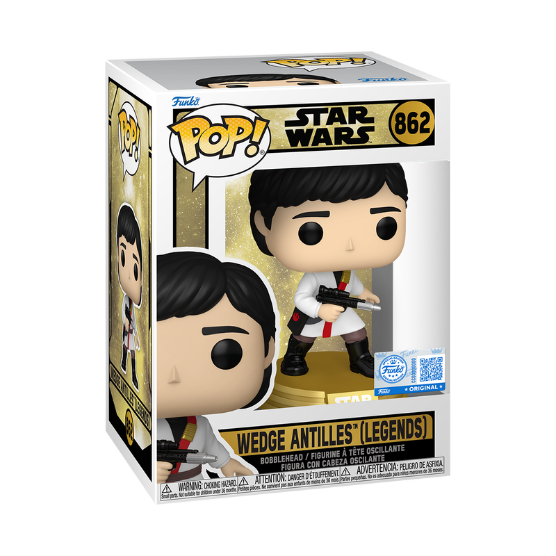 Star Wars Pop Vinyl SW Legends Wedge Antilles Exclusive