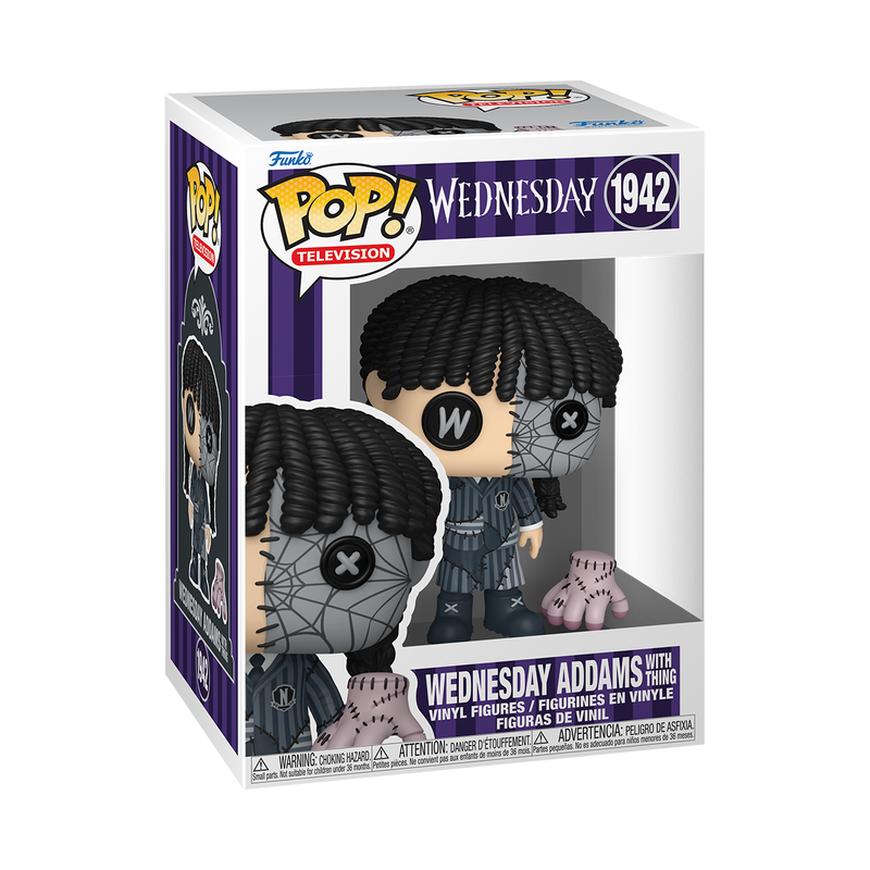 TV Pop! & Buddy Patchwork S3 Wednesday & Thing