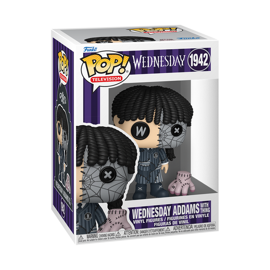 TV Pop! & Buddy Patchwork S3 Wednesday & Thing