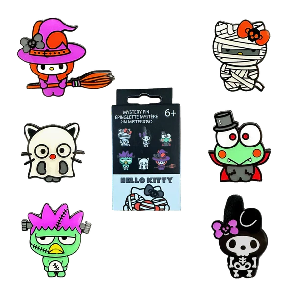 Sanrio Halloween Cosplay LF Enamel Blind Pins