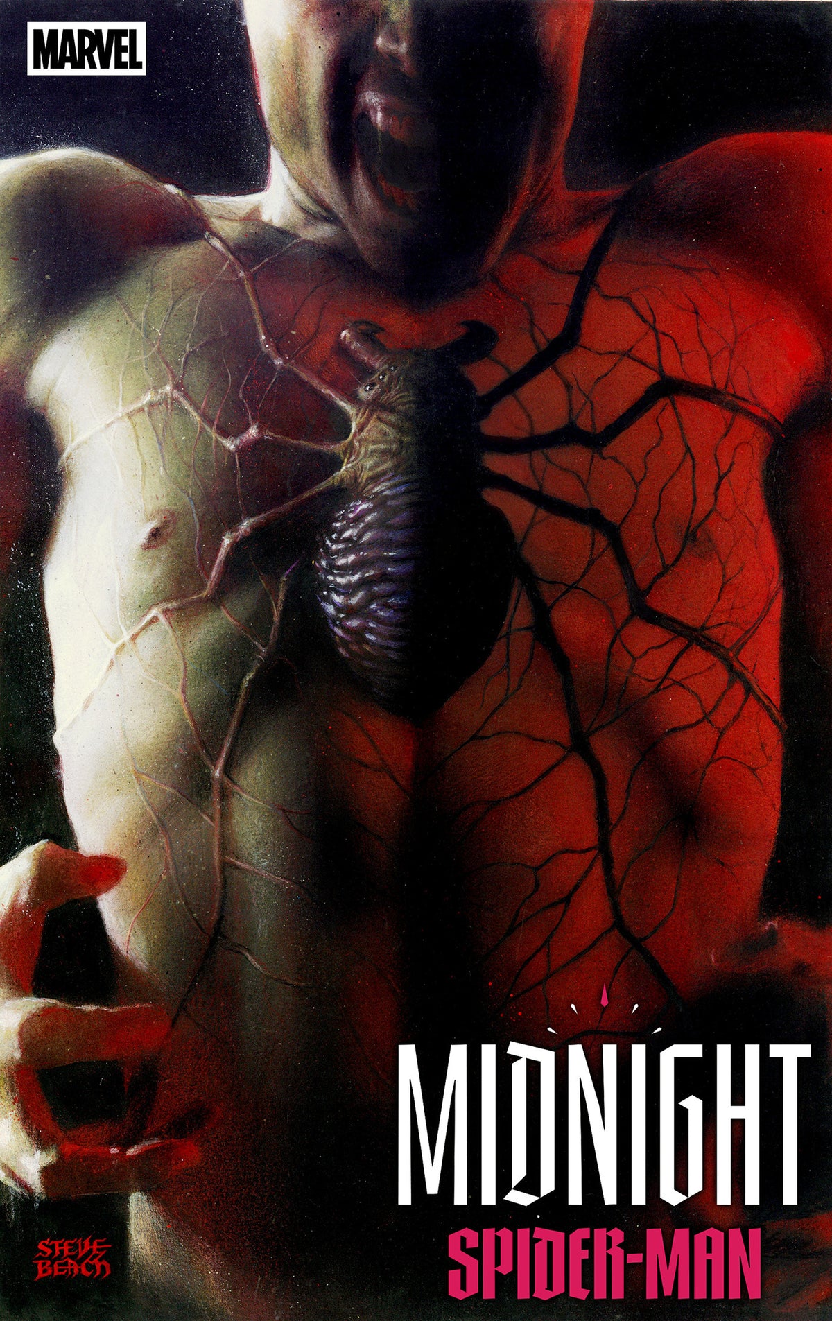 Midnight Spider-man #1 2nd Ptg Uncloaked