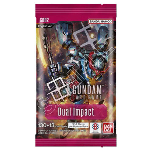 Gundam Card Game Booster Pack Dual Impact GD02