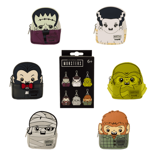 Universal Monsters LF Mystery Mini Backpack Keychain Charm Blind Box