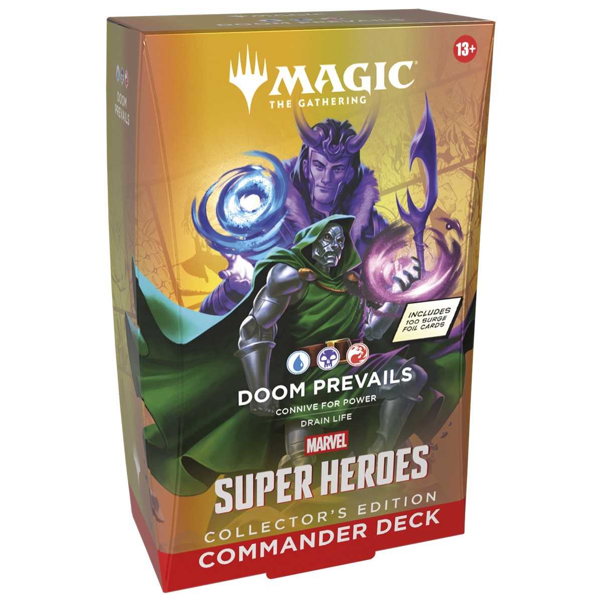 MTG Marvel Super Heroes Collector Commander Deck Doom Prevails