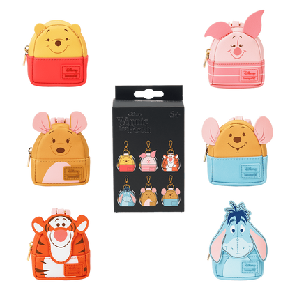 Disney Winnie The Pooh LF Mystery Mini Backpacks Keychain Charm Blind Box