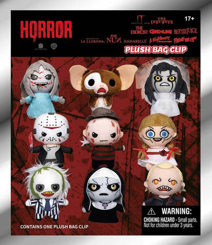 Monogram Horror Plush Bag Clips Blind Bag