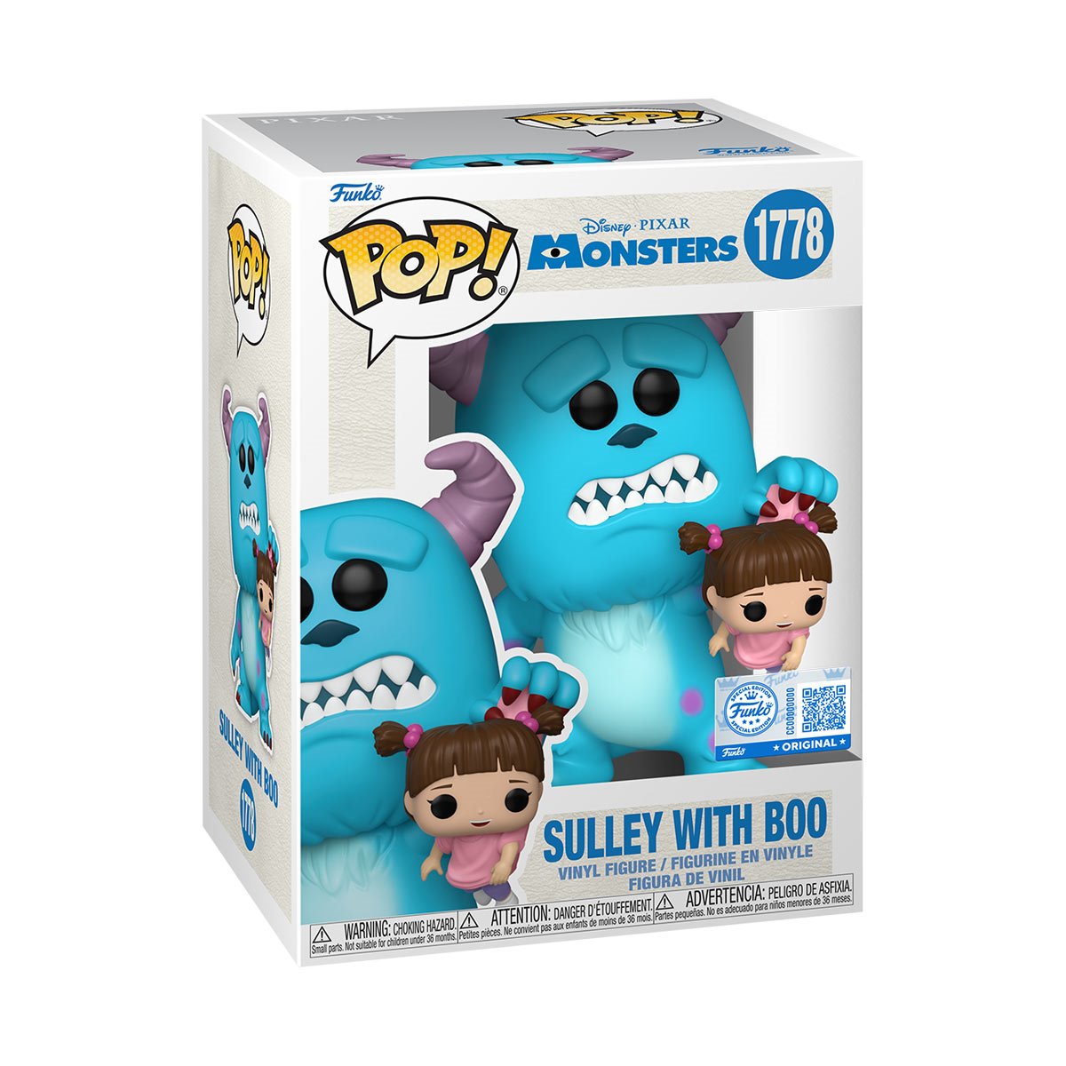 Disney Pop! Monsters Inc Sulley with Boo Exclusive