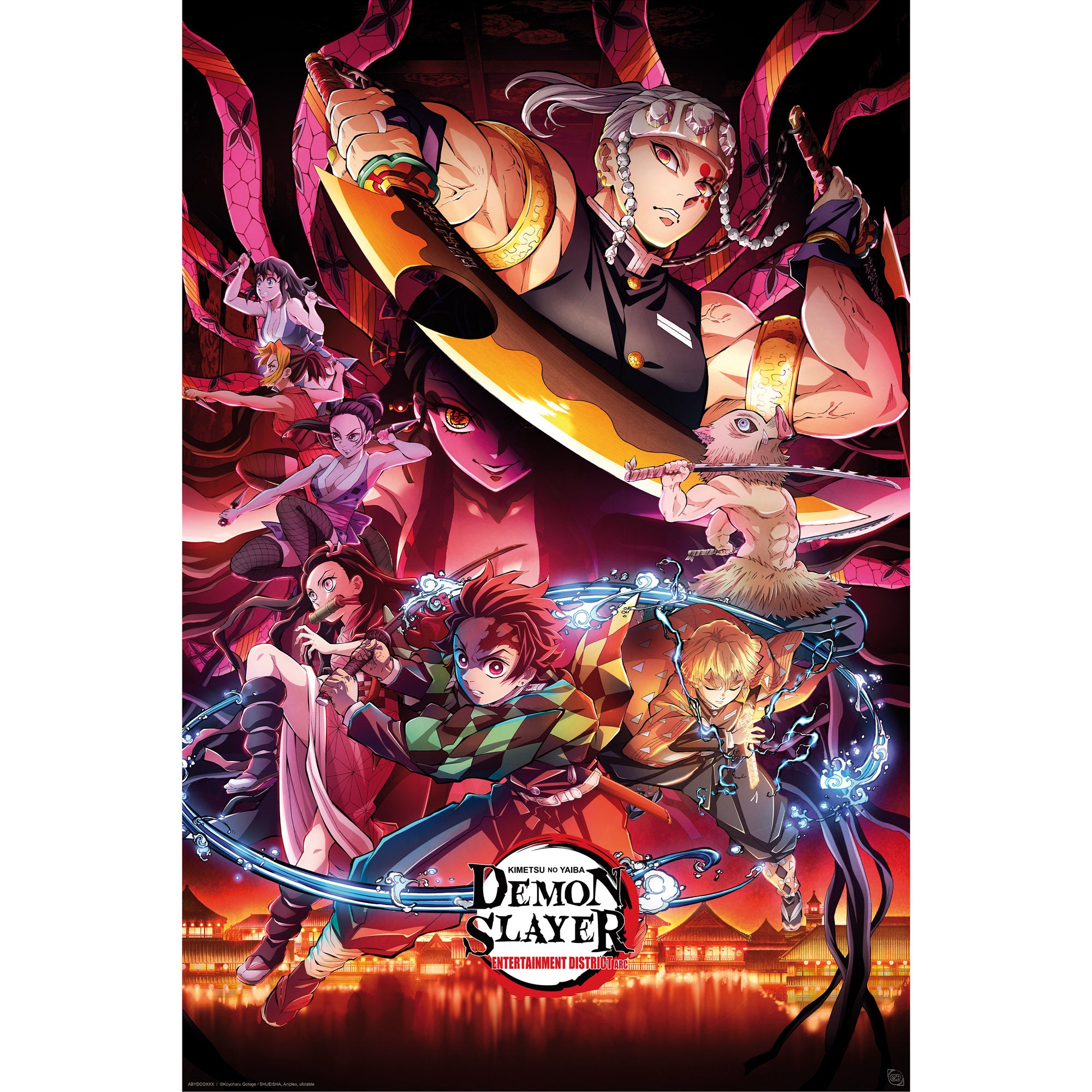 GB eye Demon Slayer Entertainment District 61 x 91.5cm Maxi Poster