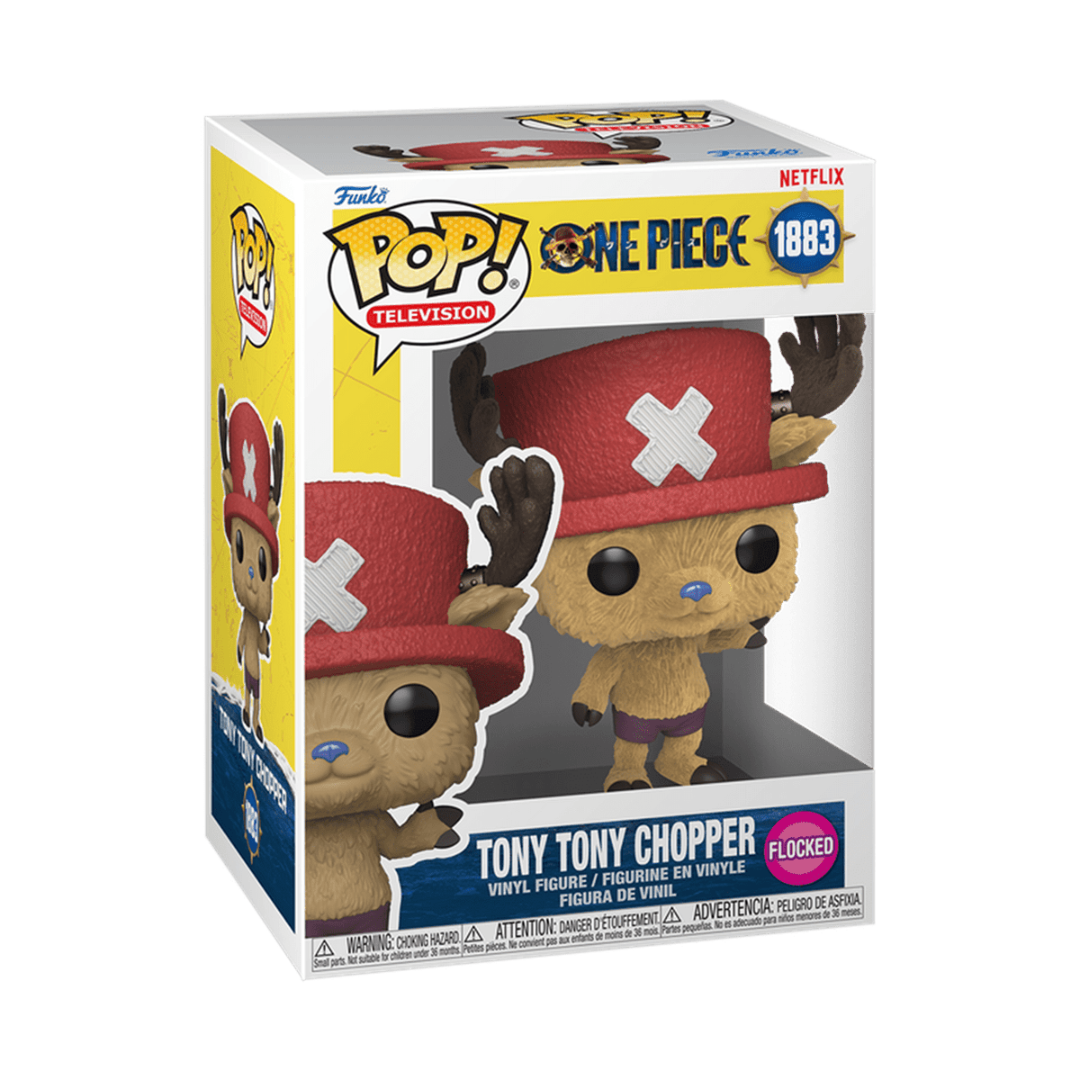 TV Pop Vinyl One Piece S1 Chopper Flocked