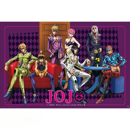 GB eye Jojo's Bizarre Adventure Golden Wind Team 61 x 91.5cm Maxi Poster	