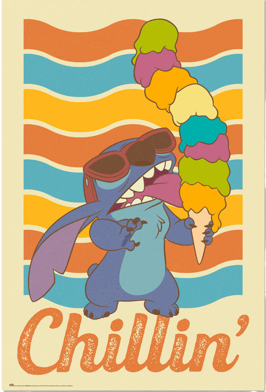 Erik Disney Lilo & Stitch Chillin 61 x 91.5cm Maxi Poster