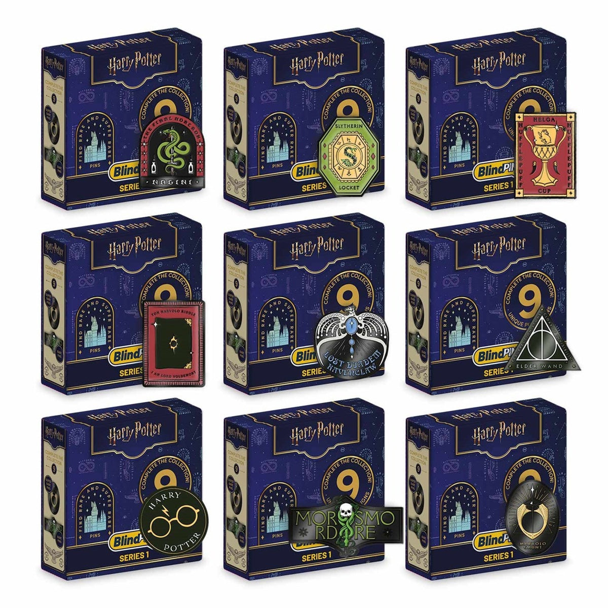Harry Potter Enamel Blind Pin