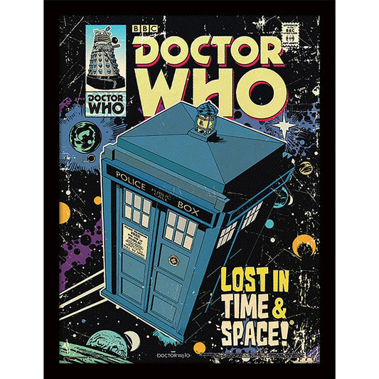Doctor Who (Lost In Time And Space) Framed 30x40cm Print