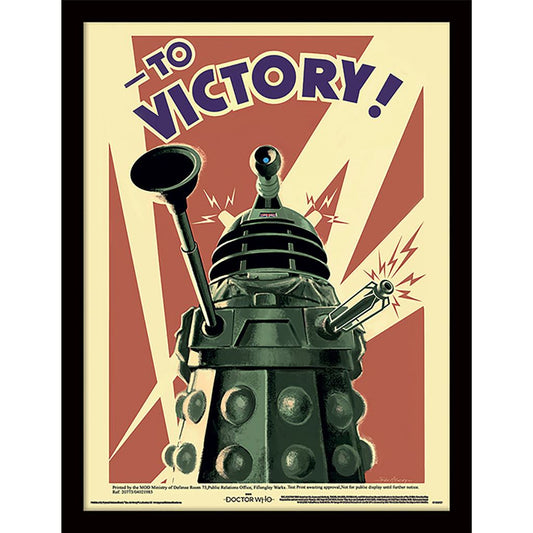 Doctor Who (Victory) Framed 30x40cm Print