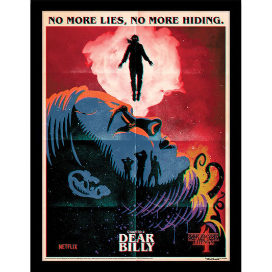 Stranger Things (Chapter 4 Dear Billy) Framed 30x40cm Print