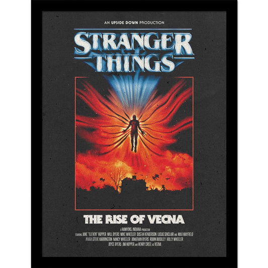 Stranger Things Season 5 (The Rise Of Vecna)  Framed 30x40cm Print