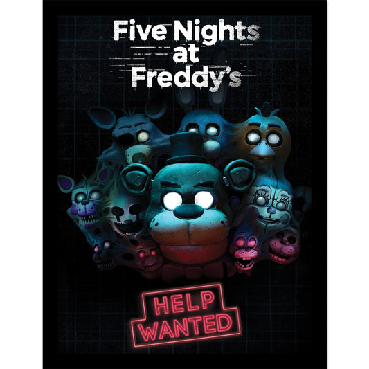 Five Nights at Freddy's (Help Wanted) Framed 30x40cm Print