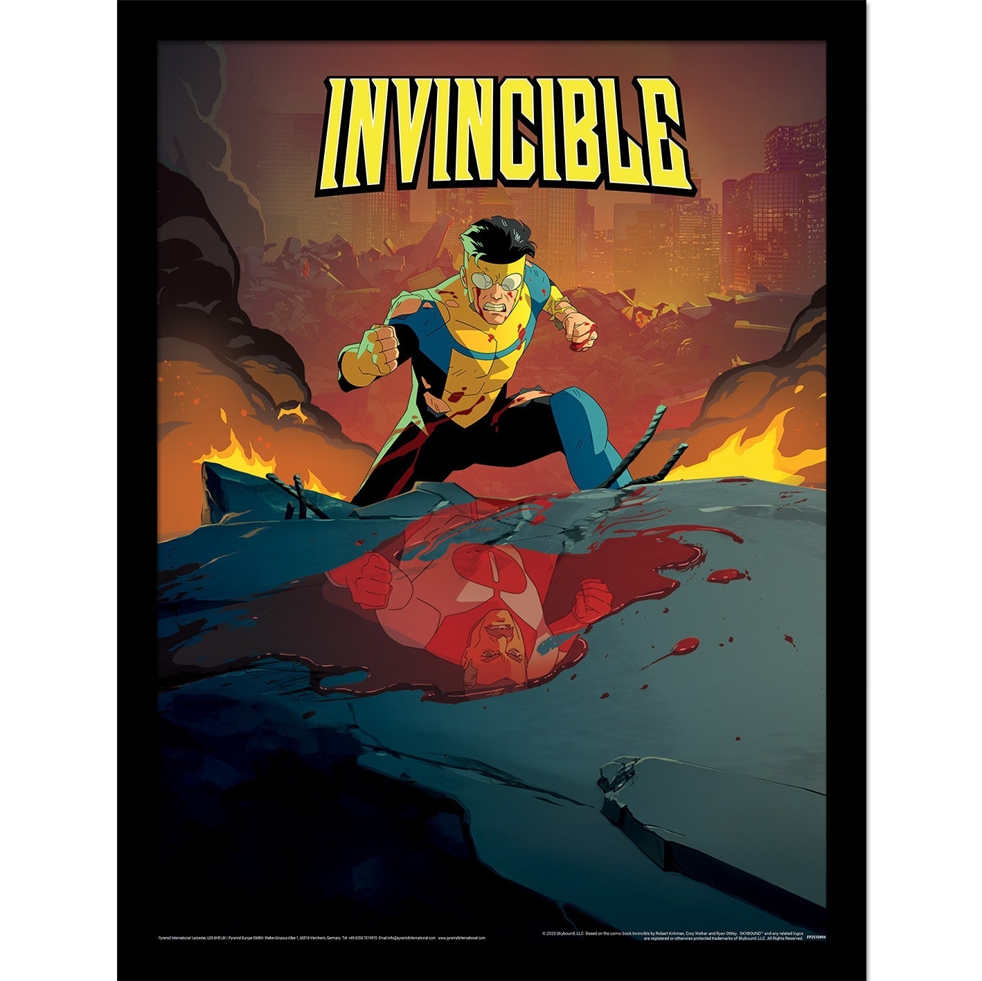 Invincible (Reflection) Framed 30x40cm Print