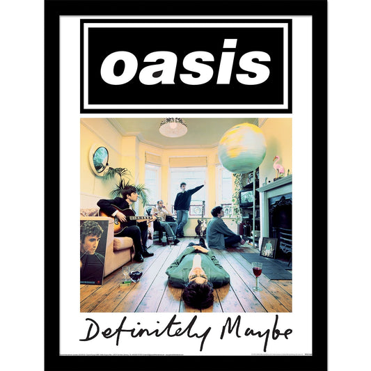 Oasis (Definitely Maybe) Framed 30x40cm Print