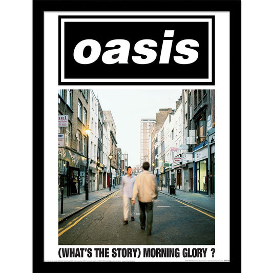 Oasis (What's The Story Morning Glory) Framed 30x40cm Print