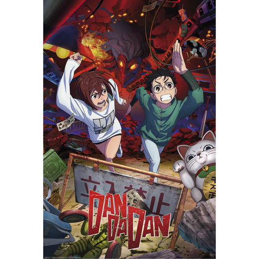 GB eye Dan Da Dan Momo & Okarun 61 x 91.5cm Maxi Poster