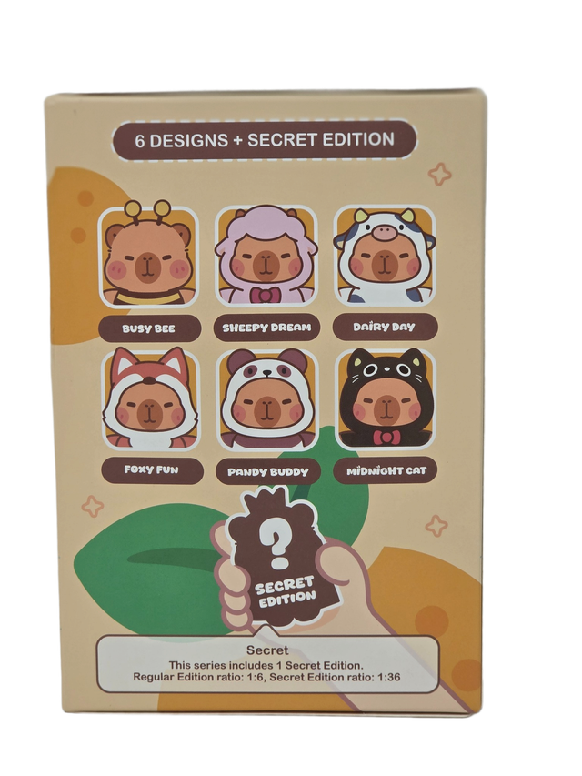 Kenji Nara Pon Pon Capybara Plush Keyring Blind Box