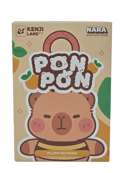 Kenji Nara Pon Pon Capybara Plush Keyring Blind Box
