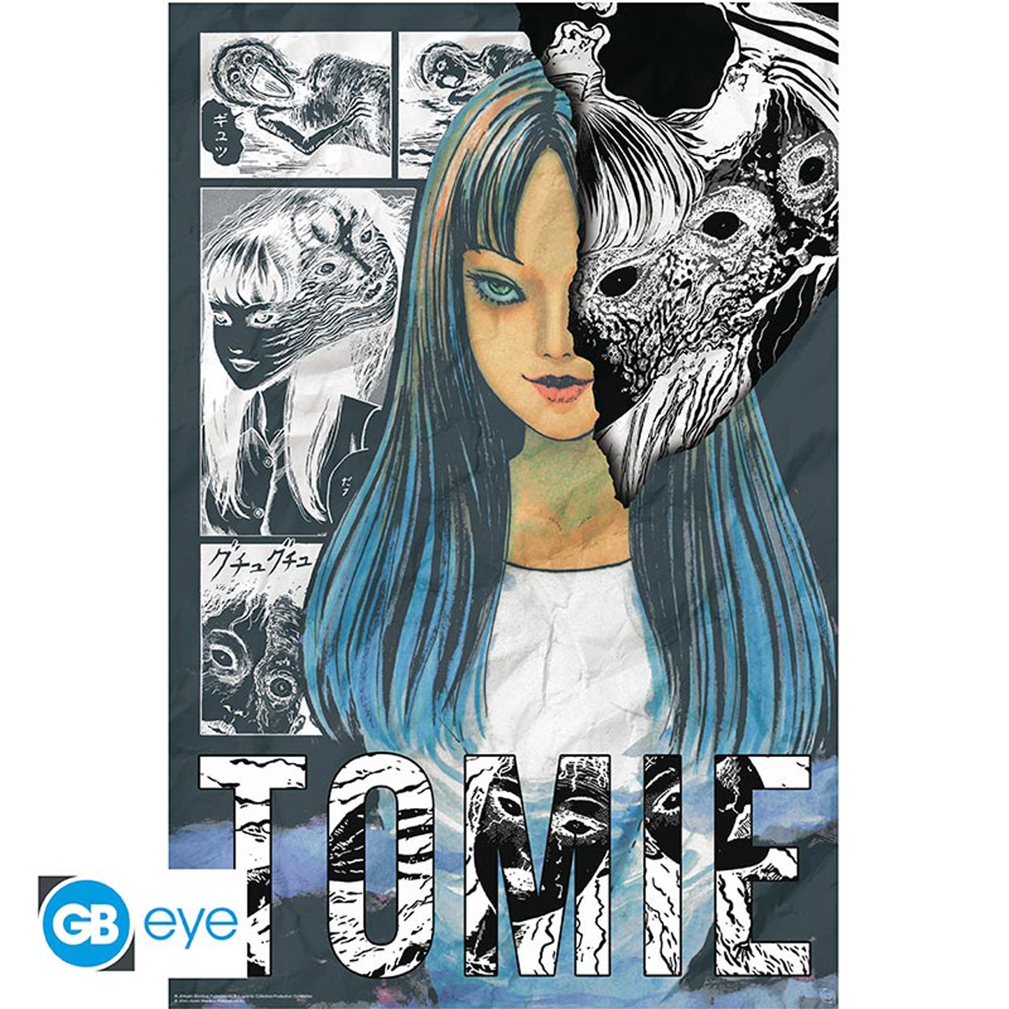 GB eye Junji Ito Tomie 61 x 91.5cm Maxi Poster