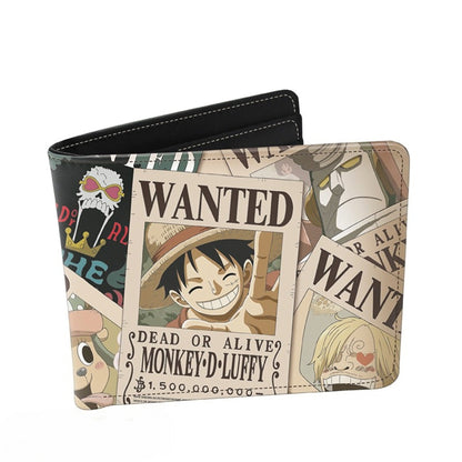 One Piece Wanted Vinyl Wallet