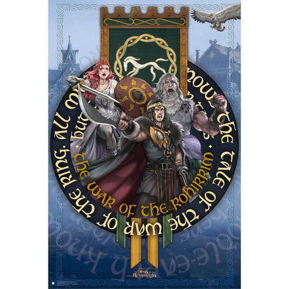 GB eye The Lord of The Rings War of The Rohirrim Characters 61 x 91.5cm Maxi Poster