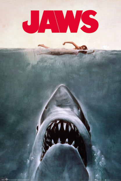 GB eye Jaws Key Art 61 x 91.5cm Maxi Poster