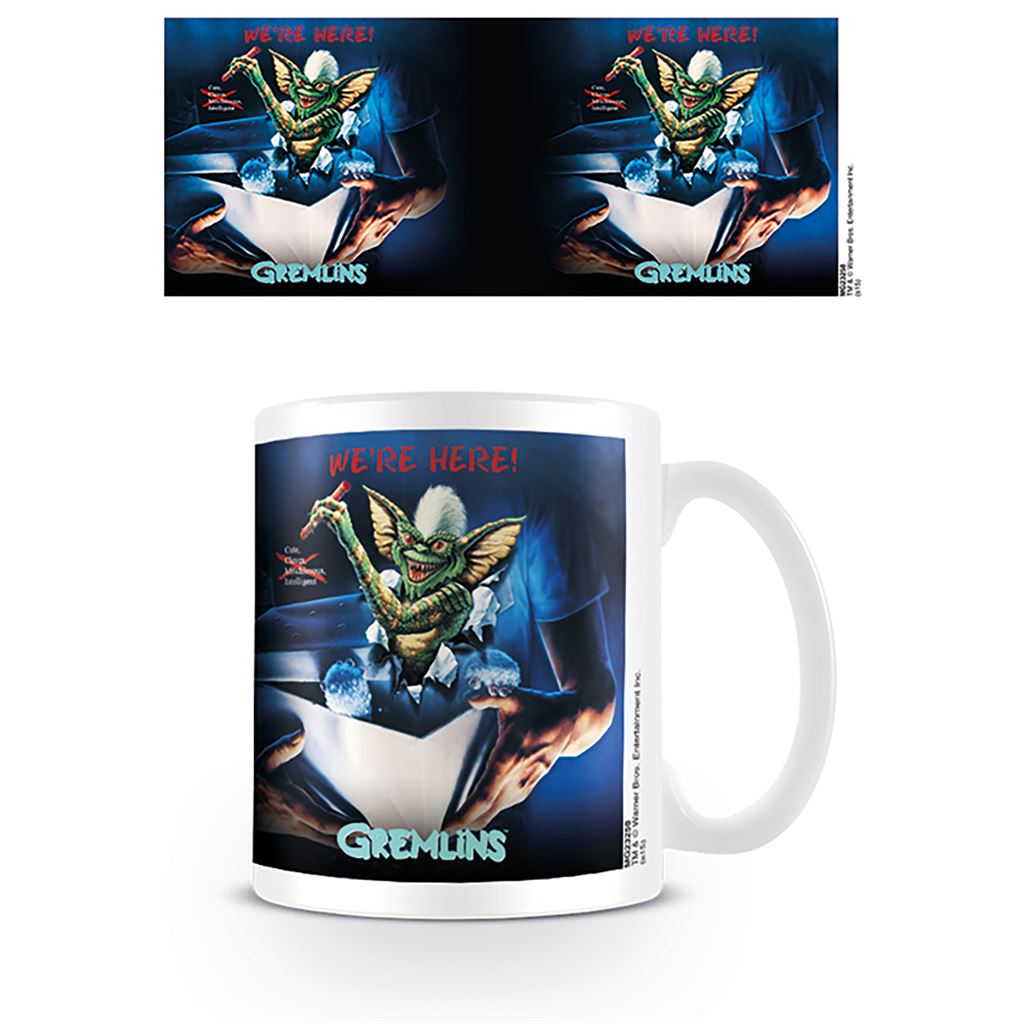Gremlins (We're Here) 11oz/315ml White Ceramic Mug